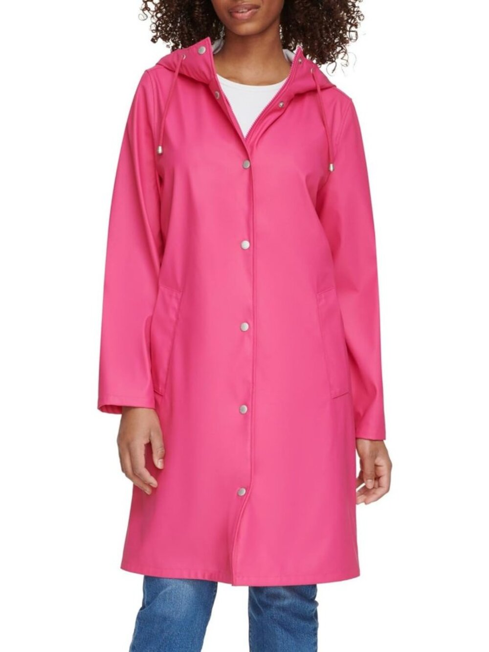 Classic Hooded Rain Parka for Women | Stylish Waterproof Outerwear, Lightweight